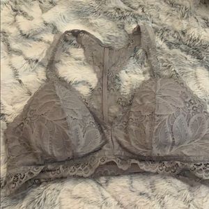 Gray bralette